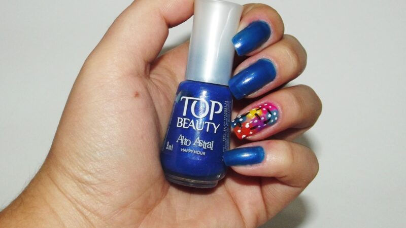 Dica de esmalte: Nail Arte de Retalho