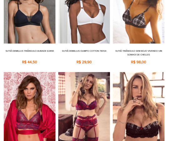 Sutiãs Le Lingerie