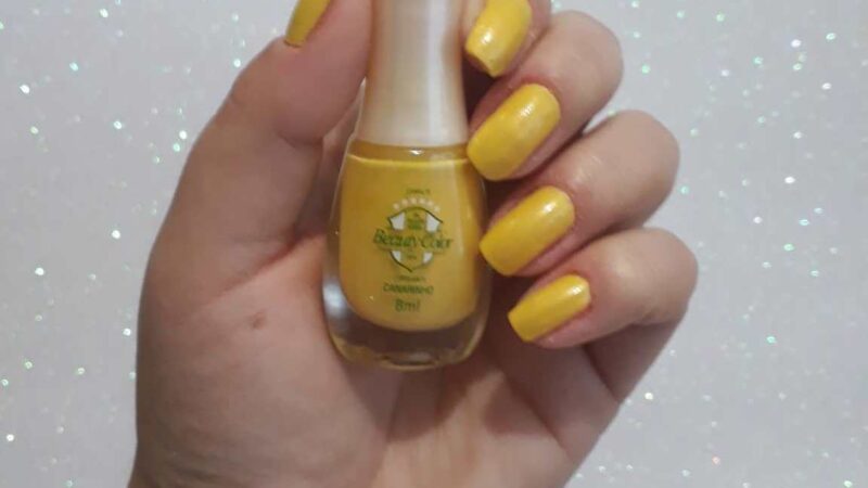 Esmalte Amarelo Canarinho