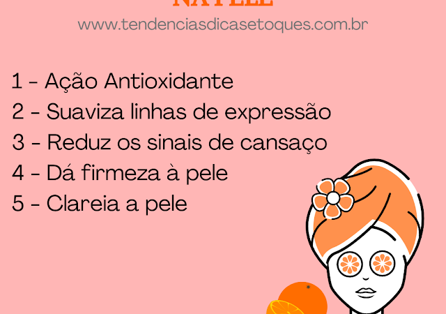 Benefícios da Vitamina C na pele