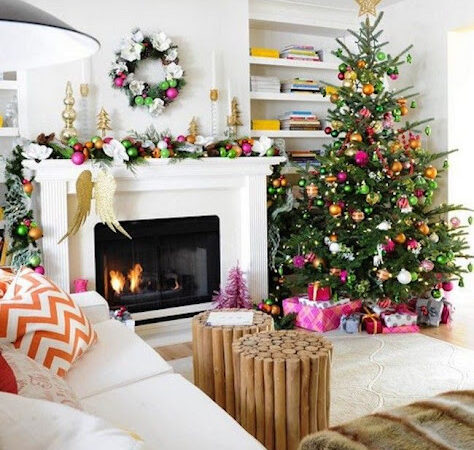 Ideias simples e baratas para decorar sua casa no Natal