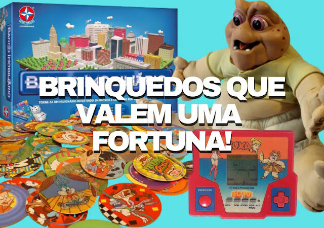 Brinquedos antigos que hoje valem uma fortuna