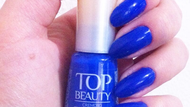 Esmalte da vez: Royal Blue da Top Beauty