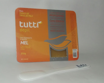 Resenha: Cera Elástica – Refil Cera Roll-on Chocolate – Lenço de Falso Tecido para depilação Tutti Depil!