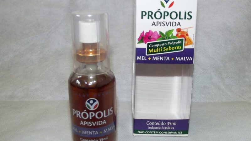 Spray Bucal de Própolis com Mel, Menta e Malva – ApisVida!