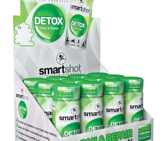 Sorteio – Uma caixa com 12 frascos do Smartshot Detox!