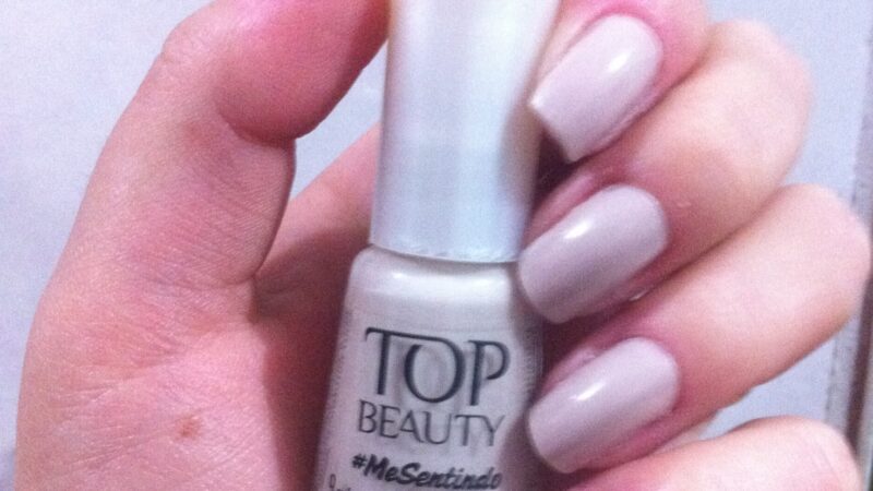 Esmalte da vez: #MeSentindo Chique da Top Beauty!