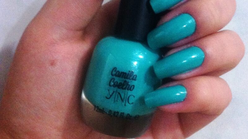 Esmalte da Vez: Camila Coelho – Blue Jade!