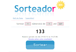 Resultado do Sorteio: Intima Store!!!