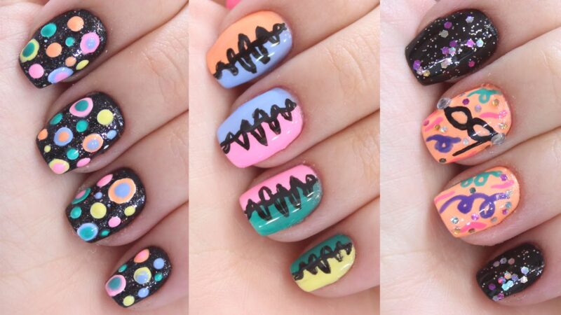 Inspirações unhas para o carnaval!