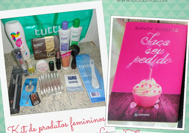 Sorteio 1 Kit Feminino e 1 Livro!