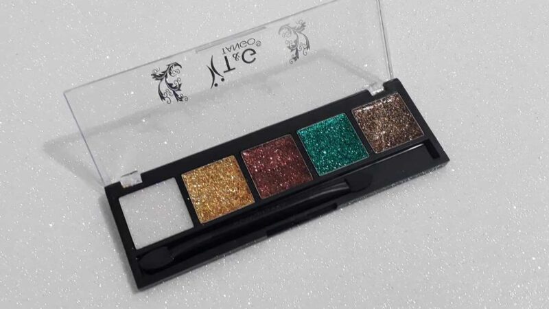 Resenha Paleta de Glitter em creme T&G Tango