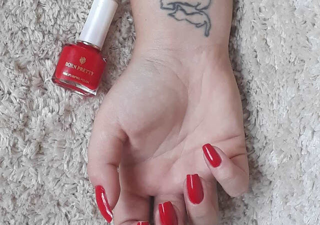 Esmalte Born Pretty Vermelho