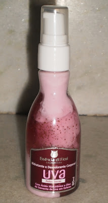 Resenha: Essência di Fiori – Hidratante e Desodorante Corporal – Uva!